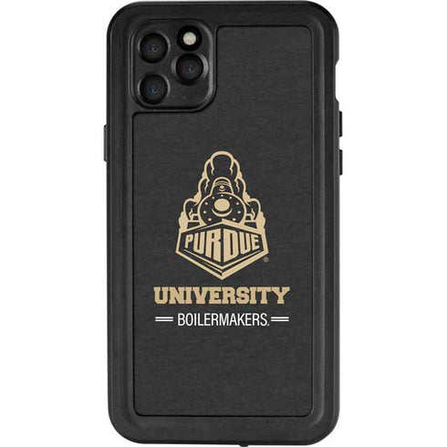 Purdue University Purdue University Boilermakers Signature Logo iPhone 11 Pro Max Waterproof Case