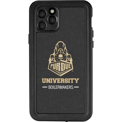 Purdue University Purdue University Boilermakers Signature Logo iPhone 11 Pro Waterproof Case