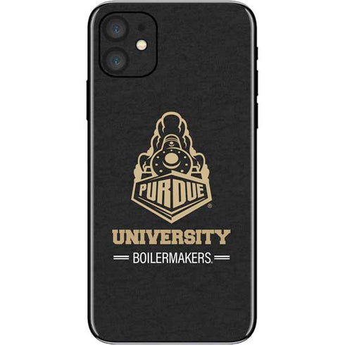 Purdue University Purdue University Boilermakers Signature Logo iPhone 11 Skin