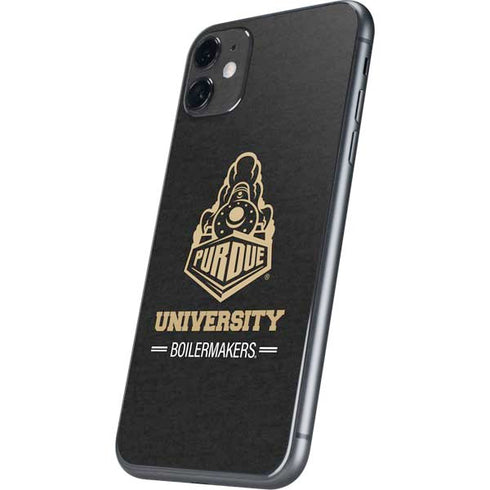 Purdue University Purdue University Boilermakers Signature Logo iPhone 11 Skin