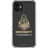 Purdue University Purdue University Boilermakers Signature Logo iPhone 12 Clear Case