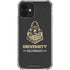 Purdue University Purdue University Boilermakers Signature Logo iPhone 12 Mini Clear Case