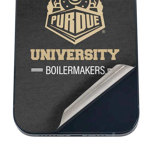 Purdue University Purdue University Boilermakers Signature Logo iPhone 12 Mini Skin