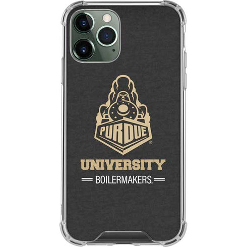 Purdue University Purdue University Boilermakers Signature Logo iPhone 12 Pro Clear Case