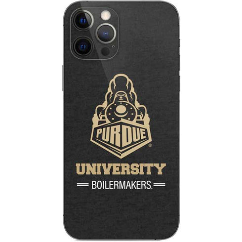 Purdue University Purdue University Boilermakers Signature Logo iPhone 12 Pro Skin