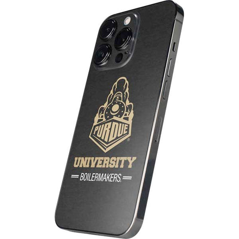 Purdue University Purdue University Boilermakers Signature Logo iPhone 13 Pro Max Skin