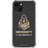 Purdue University Purdue University Boilermakers Signature Logo iPhone 14 Plus Clear Case