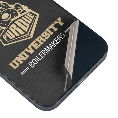Purdue University Purdue University Boilermakers Signature Logo iPhone 14 Plus Skin
