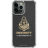 Purdue University Purdue University Boilermakers Signature Logo iPhone 14 Pro Max Clear Case