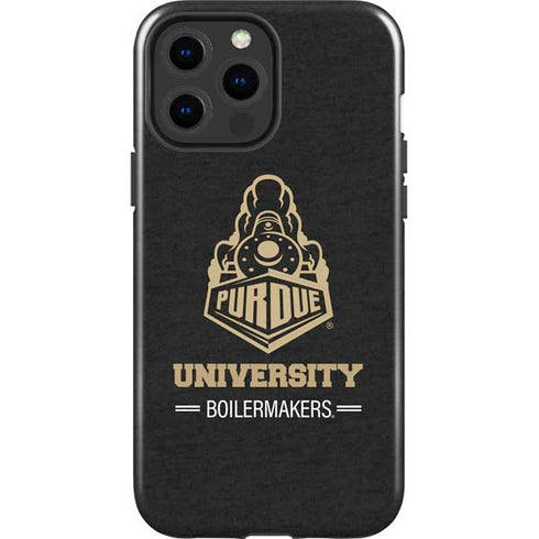 Purdue University Purdue University Boilermakers Signature Logo iPhone 14 Pro Max Impact Case