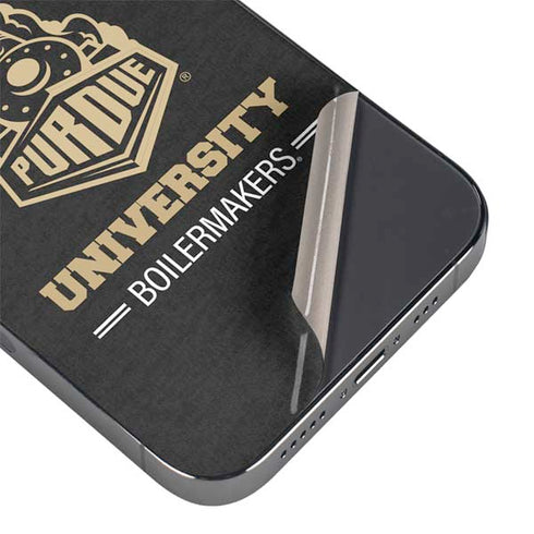 Purdue University Purdue University Boilermakers Signature Logo iPhone 15 Pro Skin