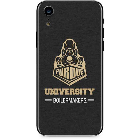Purdue University Purdue University Boilermakers Signature Logo iPhone XR Skin