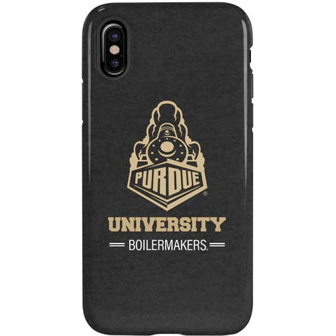 Purdue University Purdue University Boilermakers Signature Logo iPhone XS Pro Case
