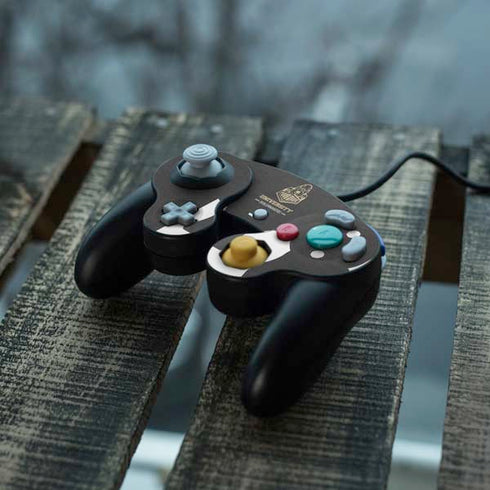 Purdue University Purdue University Boilermakers Signature Logo Nintendo GameCube Controller Skin