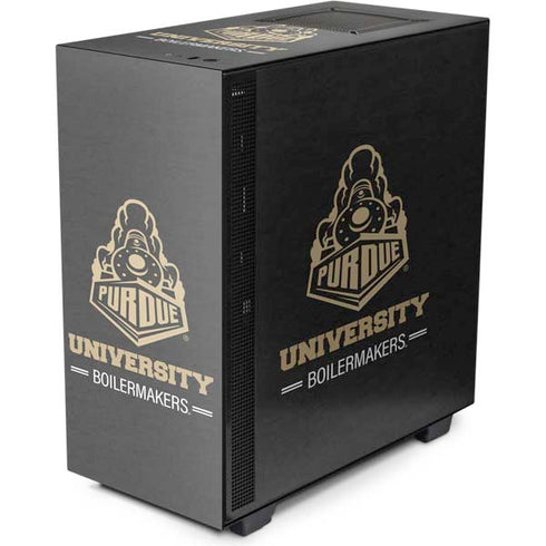 Purdue University Purdue University Boilermakers Signature Logo NZXT H510 Compact ATX Mid-Tower Case Skin