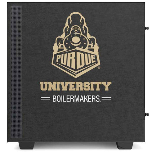 Purdue University Purdue University Boilermakers Signature Logo NZXT H510 Compact ATX Mid-Tower Case Skin
