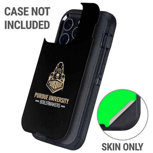 Purdue University Purdue University Boilermakers Signature Logo Otterbox Defender iPhone Skin