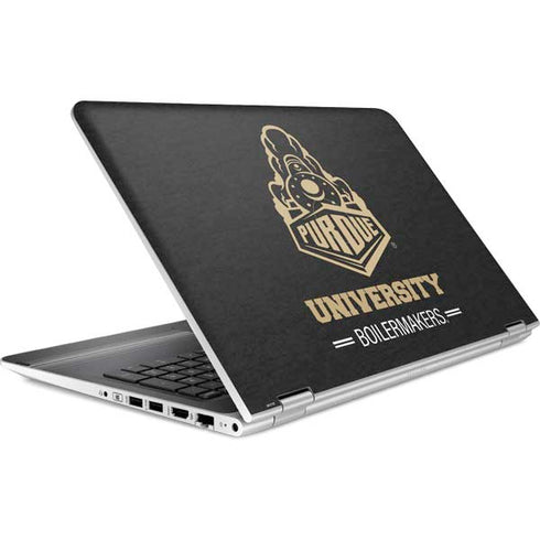 Purdue University Purdue University Boilermakers Signature Logo HP Pavilion Skin