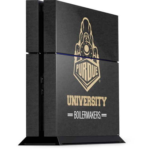 Purdue University Purdue University Boilermakers Signature Logo PS4 Console Skin