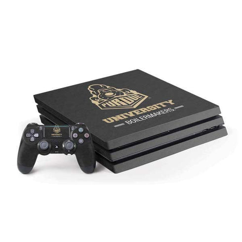 Purdue University Purdue University Boilermakers Signature Logo PS4 Pro Bundle Skin
