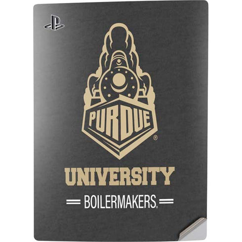 Purdue University Purdue University Boilermakers Signature Logo PS5 Digital Edition Console Skin
