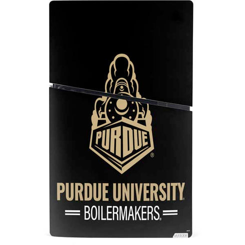 Purdue University Purdue University Boilermakers Signature Logo PS5 Slim Digital Edition Bundle Skin