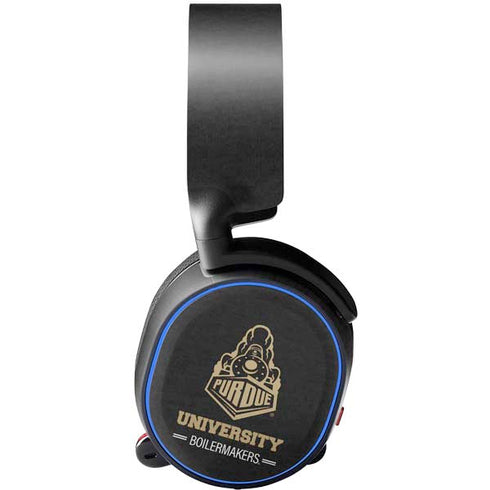 Purdue University Purdue University Boilermakers Signature Logo SteelSeries Arctis 5 Skin