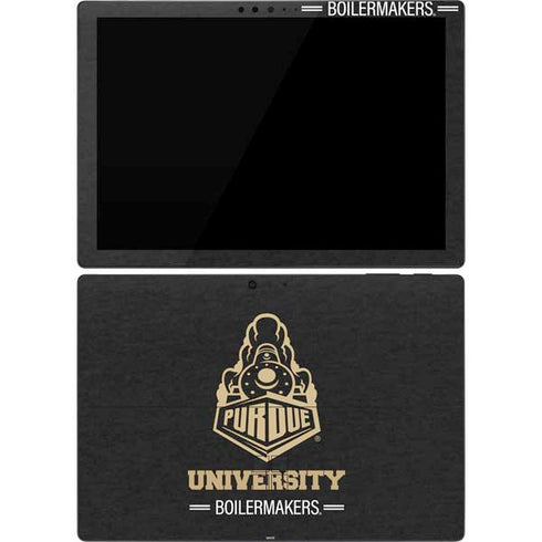 Purdue University Purdue University Boilermakers Signature Logo Surface Pro 7 Skin