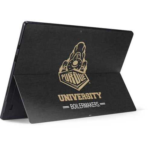 Purdue University Purdue University Boilermakers Signature Logo Surface Pro 7 Skin
