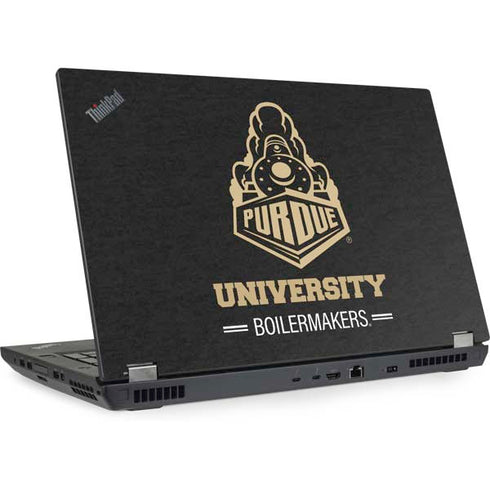 Purdue University Purdue University Boilermakers Signature Logo Lenovo ThinkPad Skin