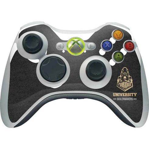 Purdue University Purdue University Boilermakers Signature Logo Xbox 360 Wireless Controller Skin