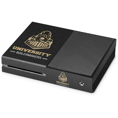 Purdue University Purdue University Boilermakers Signature Logo Xbox One Console Skin