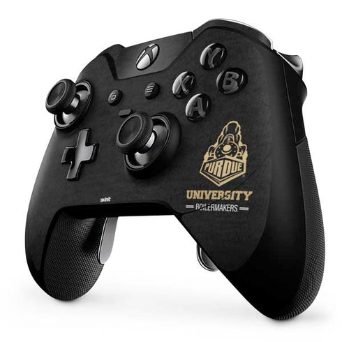 Purdue University Purdue University Boilermakers Signature Logo Xbox One Elite Controller Skin