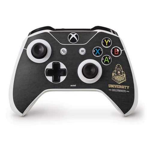 Purdue University Purdue University Boilermakers Signature Logo Xbox One S Controller Skin