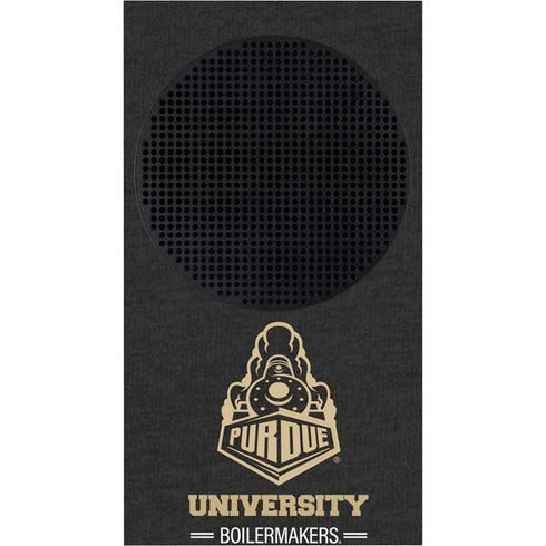Purdue University Purdue University Boilermakers Signature Logo Xbox Series S Console Skin