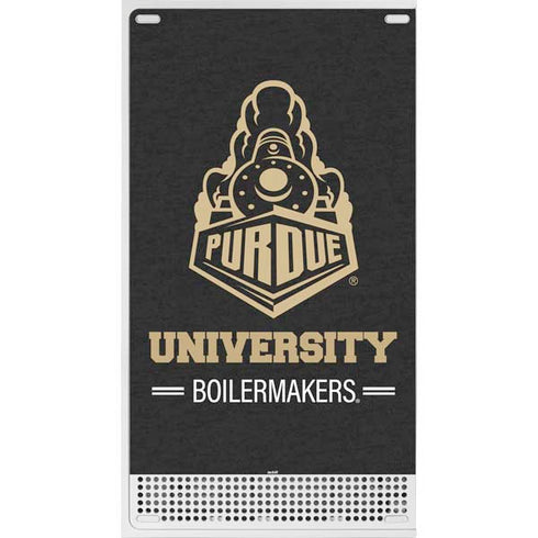 Purdue University Purdue University Boilermakers Signature Logo Xbox Series S Console Skin