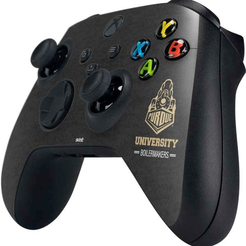 Purdue University Purdue University Boilermakers Signature Logo Xbox Series X Controller Skin