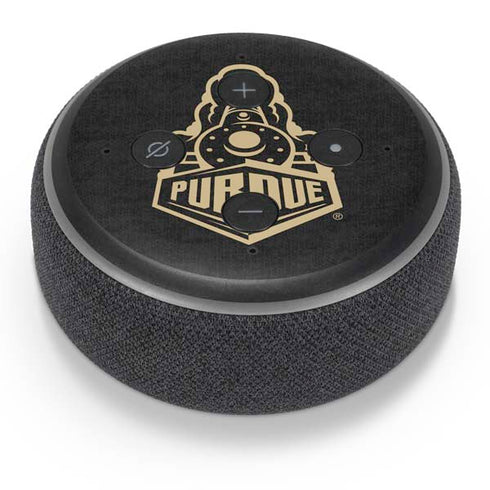 Purdue University Purdue University Signature Logo Amazon Echo Dot Skin