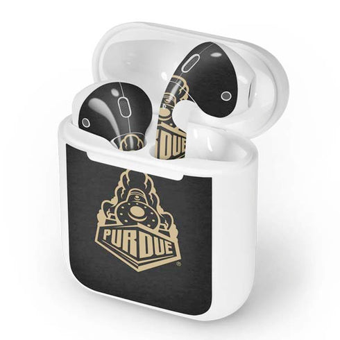 Purdue University Purdue University Signature Logo Apple AirPods Skin