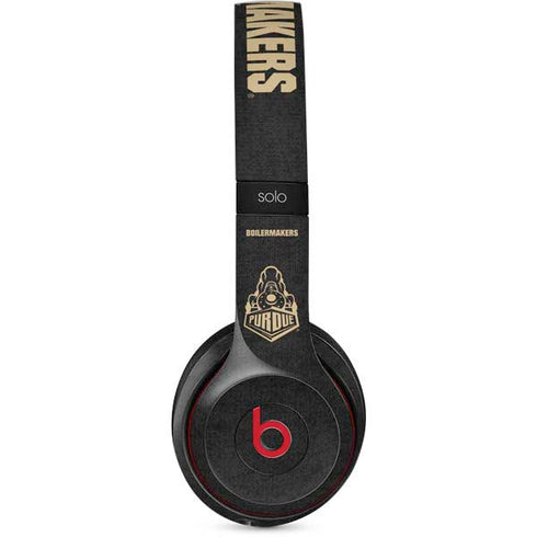 Purdue University Purdue University Signature Logo Beats Solo 2 Wireless Skin