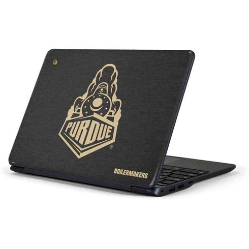 Purdue University Purdue University Signature Logo Samsung Chromebook Skin