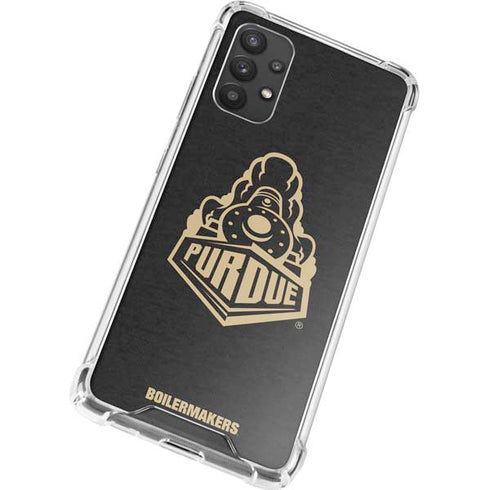 Purdue University Purdue University Signature Logo Galaxy A32 5G Clear Case
