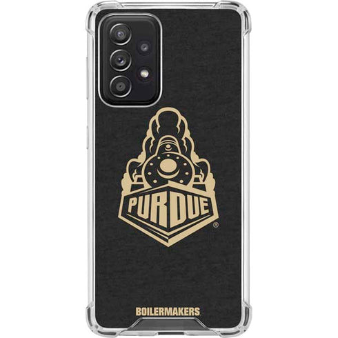 Purdue University Purdue University Signature Logo Galaxy A52 5G Clear Case