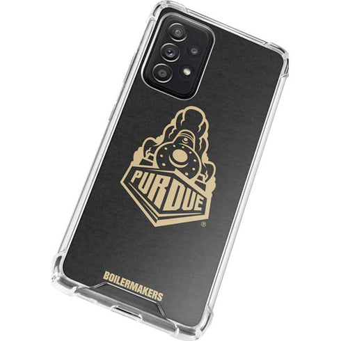 Purdue University Purdue University Signature Logo Galaxy A52 5G Clear Case