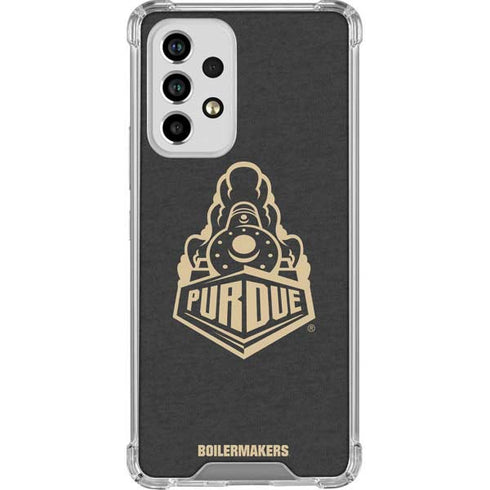 Purdue University Purdue University Signature Logo Galaxy A53 5G Clear Case
