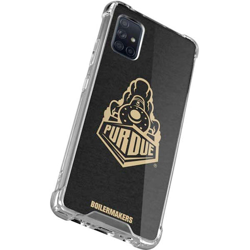 Purdue University Purdue University Signature Logo Galaxy A71 5G Clear Case