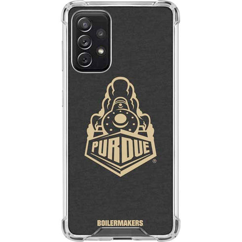 Purdue University Purdue University Signature Logo Galaxy A72 5G Clear Case