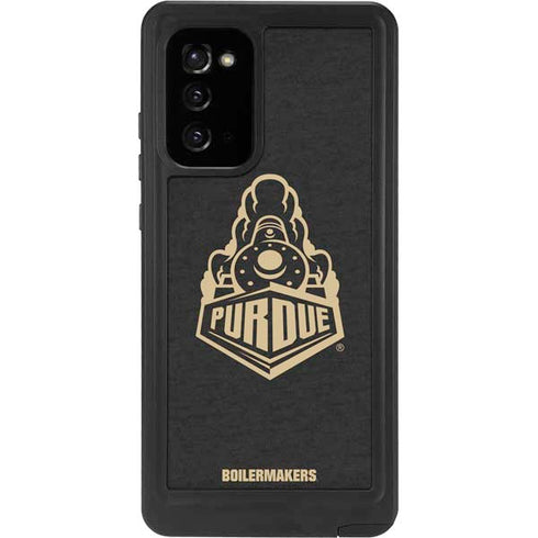 Purdue University Purdue University Signature Logo Galaxy Note20 5G Waterproof Case
