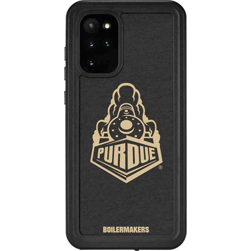 Purdue University Purdue University Signature Logo Galaxy S20 Plus Waterproof Case