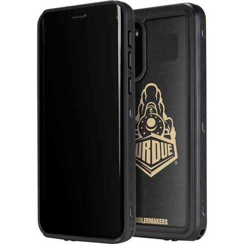 Purdue University Purdue University Signature Logo Galaxy S20 Waterproof Case